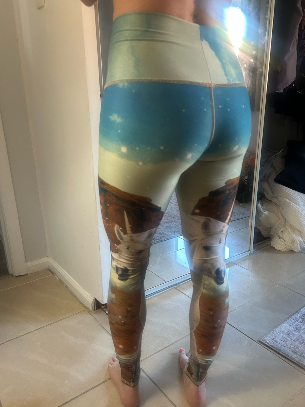 Teeki Unicorn Wrangler hot pant